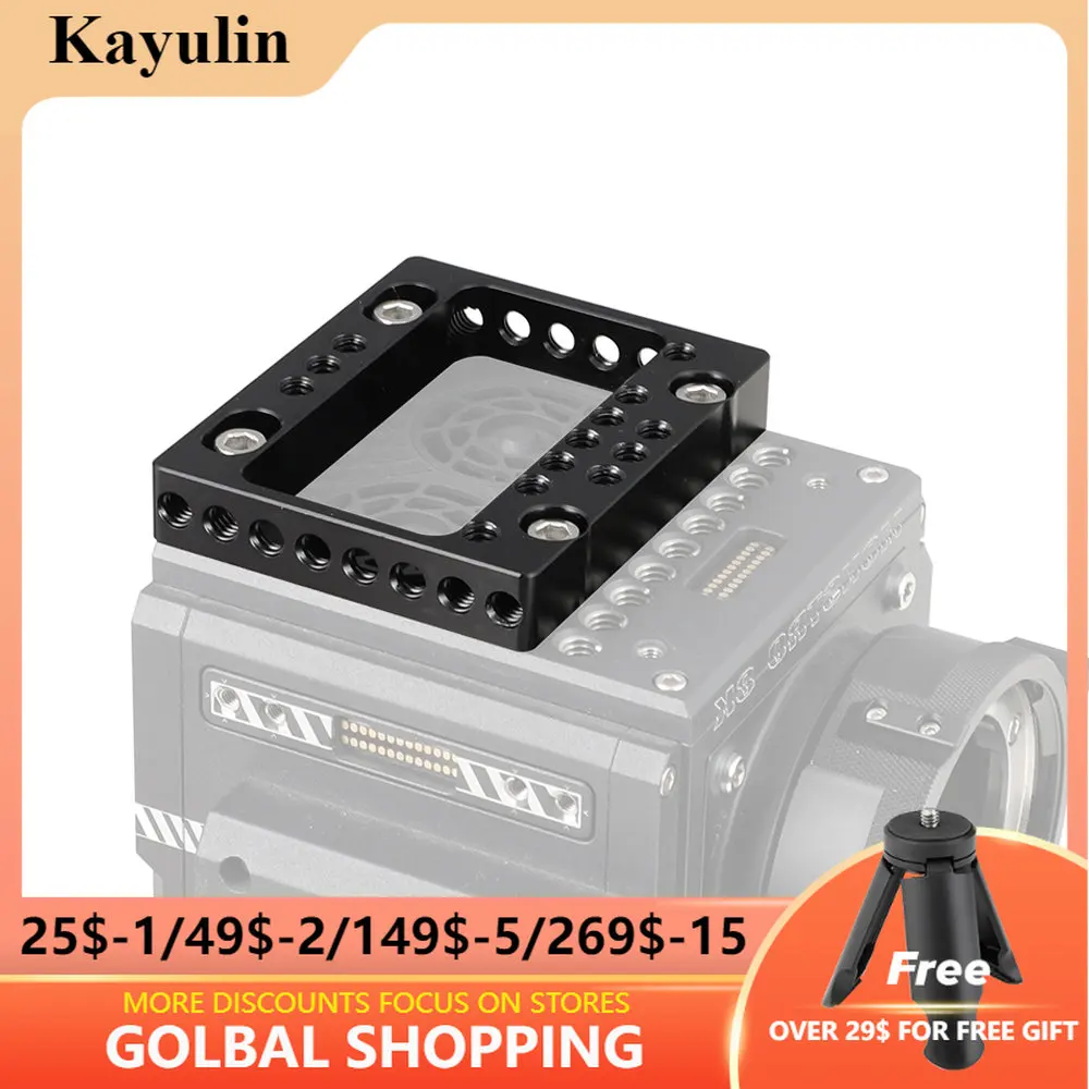 

Базовая пластина Kayulin из алюминия для красного цифрового кинотеатра DSMC2 видеокамеры