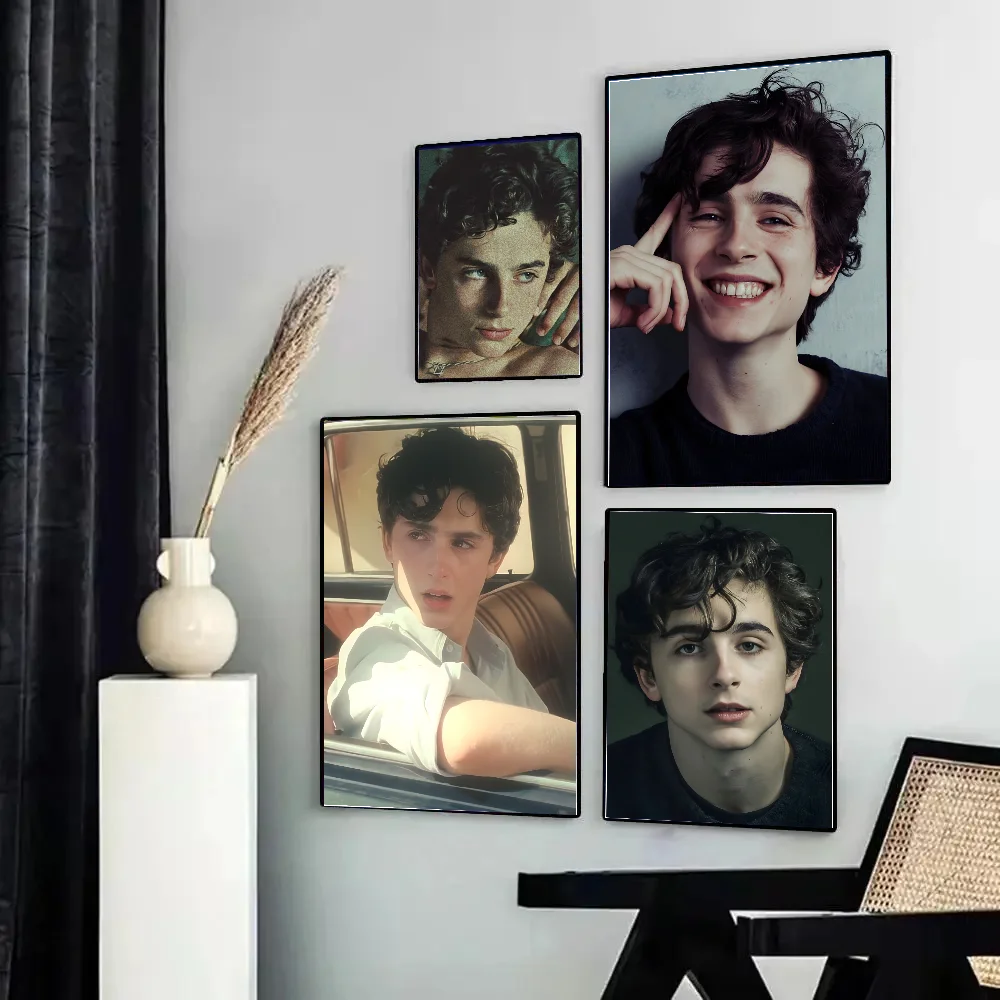 Плакаты Т-Тимоти к-халамет постеры из крафт-бумаги искусство живопись изучение