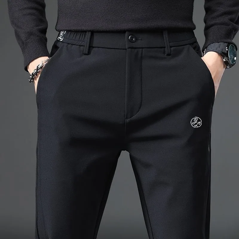 

Korea Golf Pants Men's Autumn Winter High-quality Polyamide Fabric Elasticity Golf Sweatpants Casual Golf Clothing Man Trousers