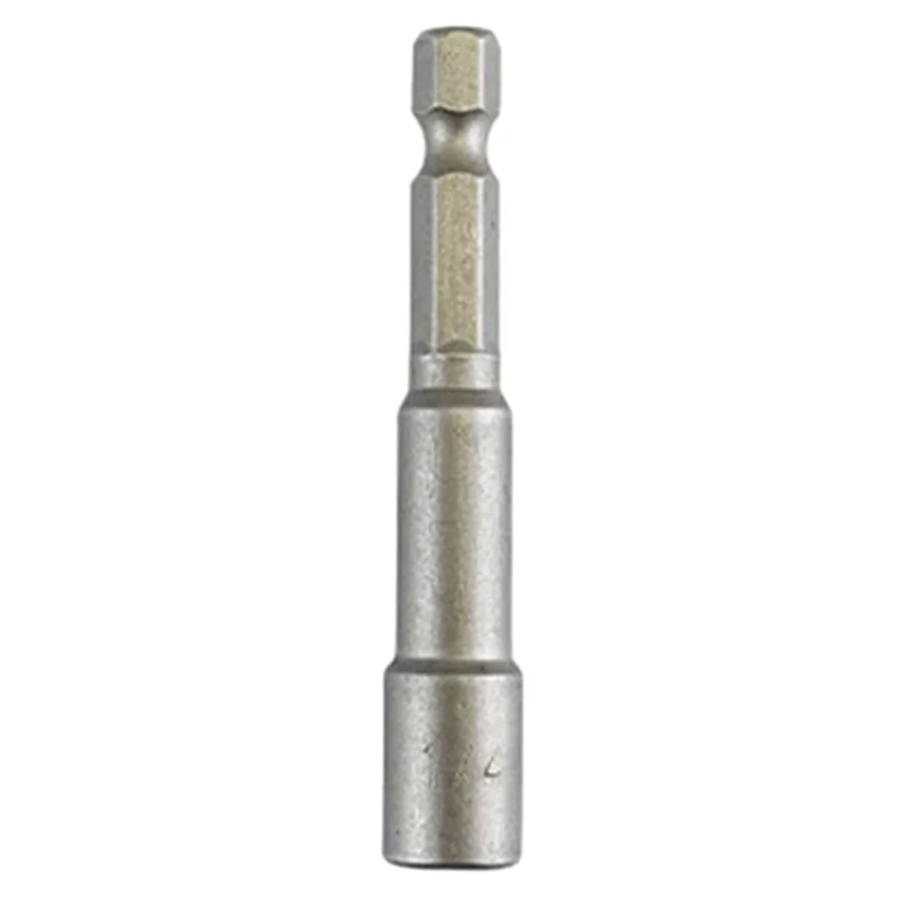 

Imperial Hexagon Nut Driver Drill Bit Adapter Socket Wrench Extension Sleeve 65mm Length for Multiple Applications