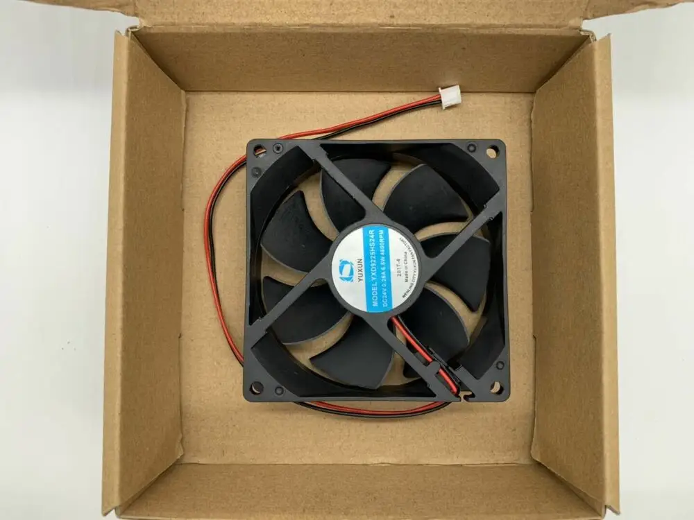 

1PC YXD9225HS24R 24V 0.25A 6.5W 9CM welding machine cooling fan
