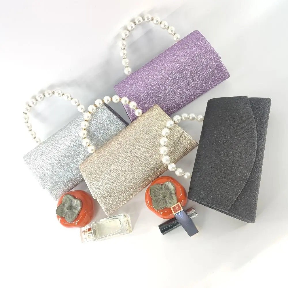 

Pleated Evening Banquet Bag Large Capacity Shoulder Bag Shell Pattern Handbag Glitter Crossbody Bag Ladies Clutch Bag Women