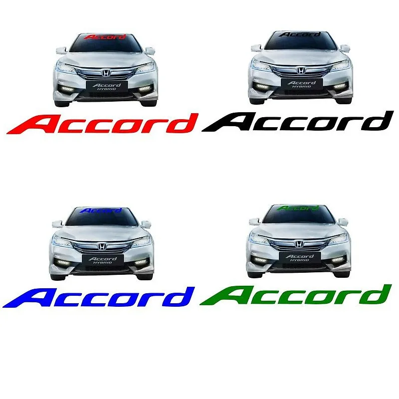 

Windshield Banner Vinyl HONDA ACCORD Long Lasting Premium Decal Sticker