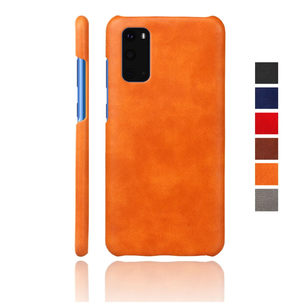 

Slim Simplicity Vegan Leather Cover For Samsung Galaxy S20 FE S10 Lite S21 Note 20 Ultra 10 Plus 5G A50 A30 A40 A80 A70 A60 Case