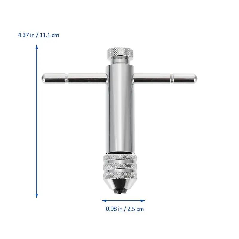 

1 PC T Handle Ratchet M5-M12 Adjustable Ratchet Holder Manual Repair Tool Supply