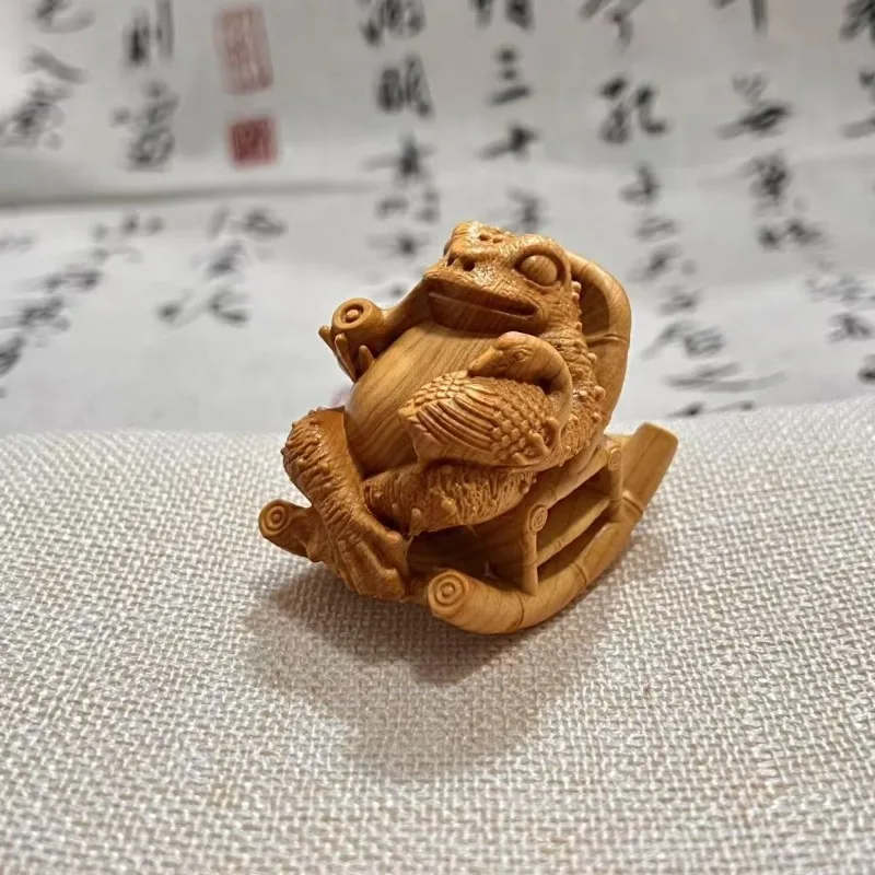 

Деревянная статуэтка-кресло жаба Cliff