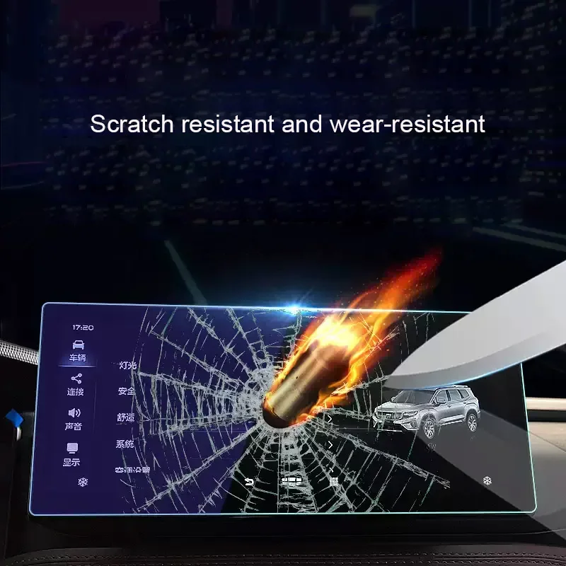 Для GEELY OKAVANGO VX11 2020-2023 автомобильный GPS-навигатор экран защитная закаленная пленка