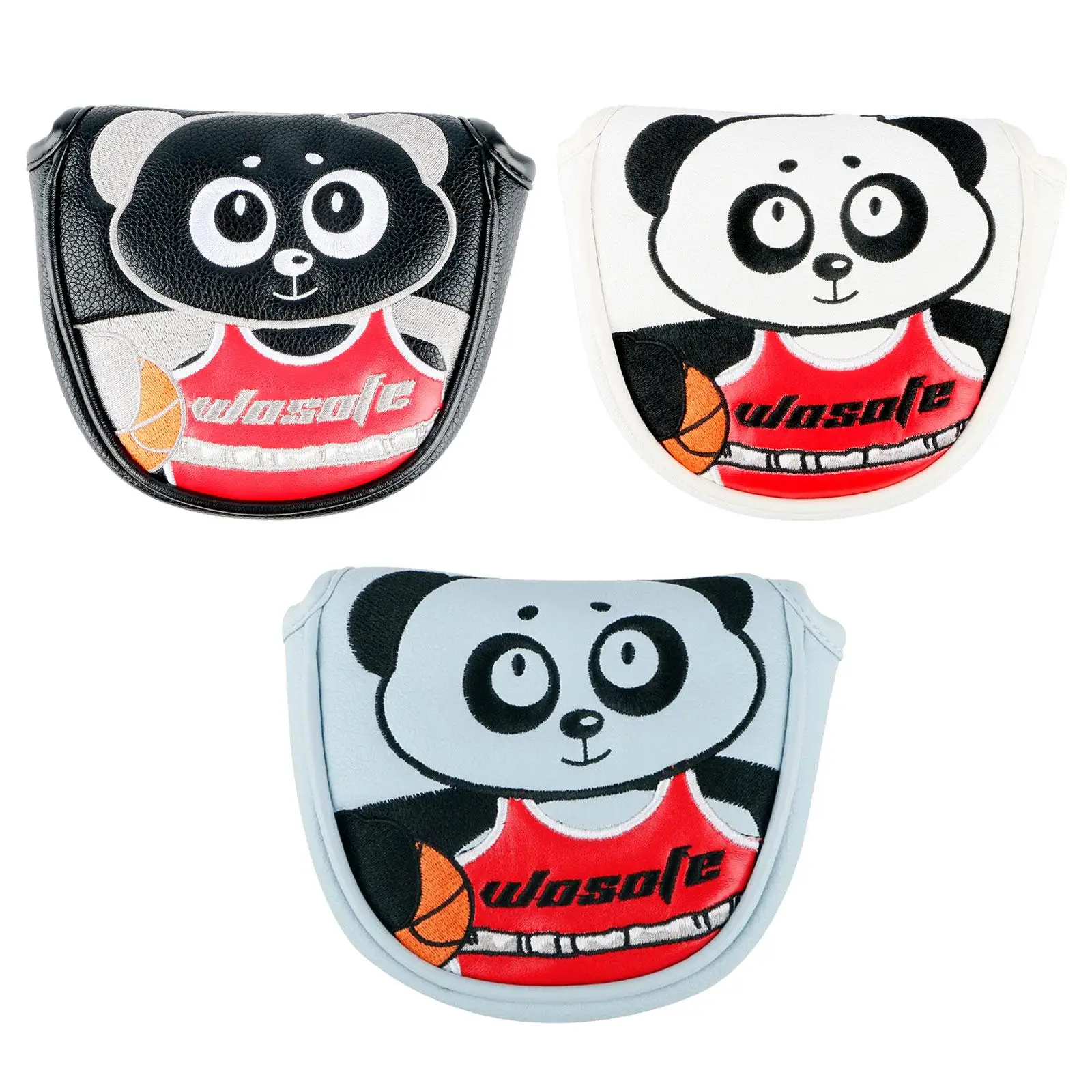 

Golf Putter Headcover Protector Durable Golf Blade Putter Head Covers Golf Club Head Cover Club Equipment Golf Training