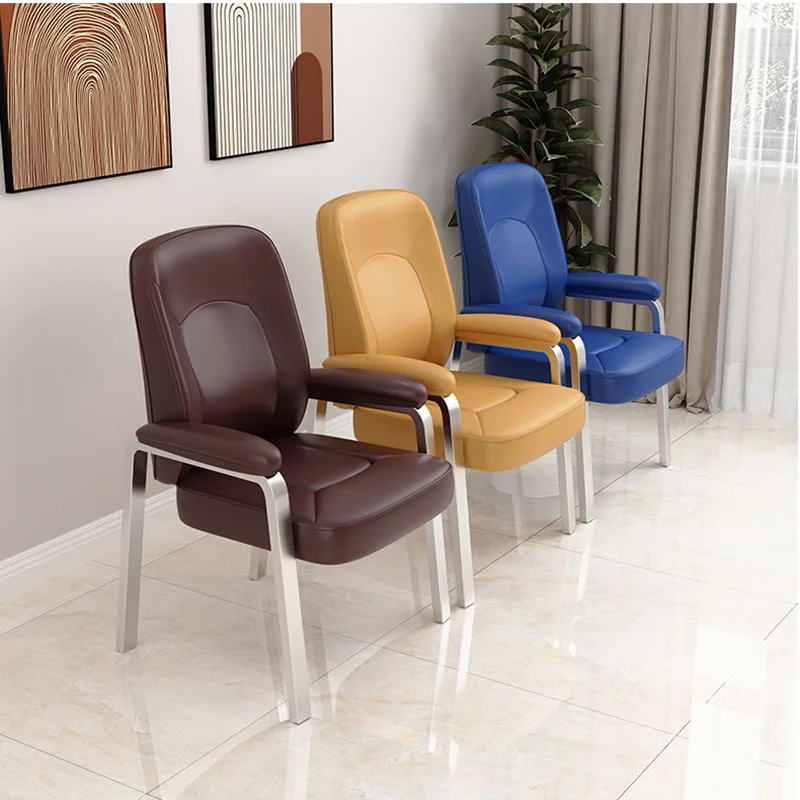 Leather Back Support Furmax Nordic Office Chair Comfort Cadeiras De Escritorio Chaise Lounge