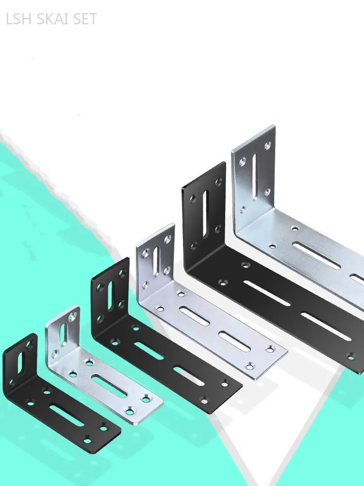 Утолщенный угловой кронштейн из нержавеющей стали 2 шт.
