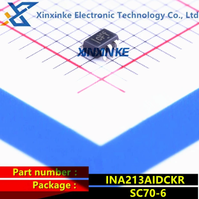 

INA213AIDCKR SC70-6 Mark: CFT Current Sense Amplifiers Hi/Lo-Side Capable Bi-Dir 0- Drift Ser Crnt Shunt Brand New Original