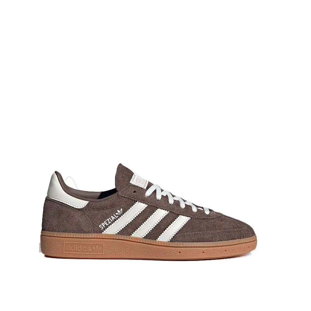 Фото Adidas Originals HANDBALL SPEZIAL Удобные низкие кроссовки для женщин коричневого цвета IF6490 №3
