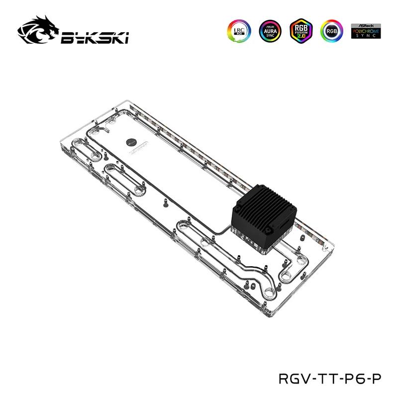 

Bykski Acrylic Distro Plate For Thermaltake Core P6 TG Computer Case,Water Tank,Water Cooling RGB Reservoir,RGV-TT-P6-P