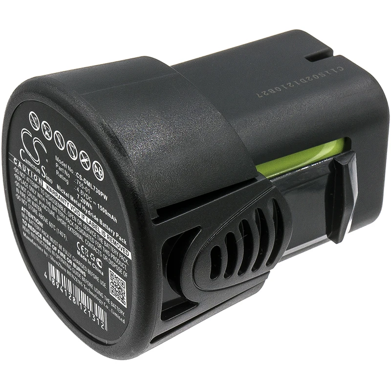 

CS 1500mAh / 7.20Wh battery for Dreme 7300-N/8, MiniMite 4.8-Volt Cordless Two 755-01