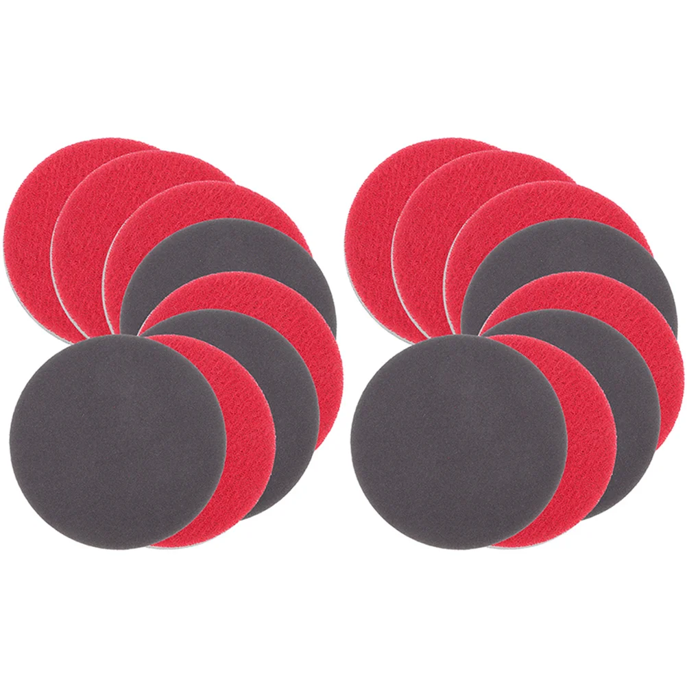 16 Pcs Bowling Ball Polishing Pad Accessories Men Sponge Professional Reusable Portable Man Cleaner
