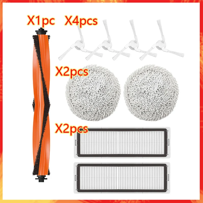 

Mop Cloth For Xiaomi STYTJ06ZHM Mijia Pro Self Cleaning Robot Vacuum Cleaner Replacement Main Side Brush Filter Accessories Kit