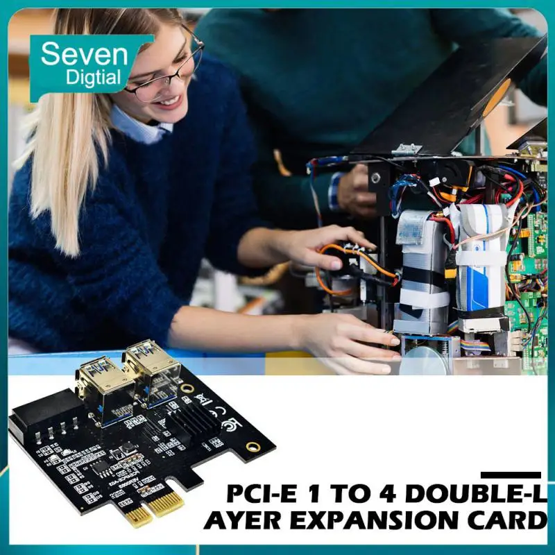 

Usb Connector Is Gold-plated 16x Mining Riser Card 24inch Pci-e To Pcie Adapter One Interface Can Be Expanded To 4 Added Bios