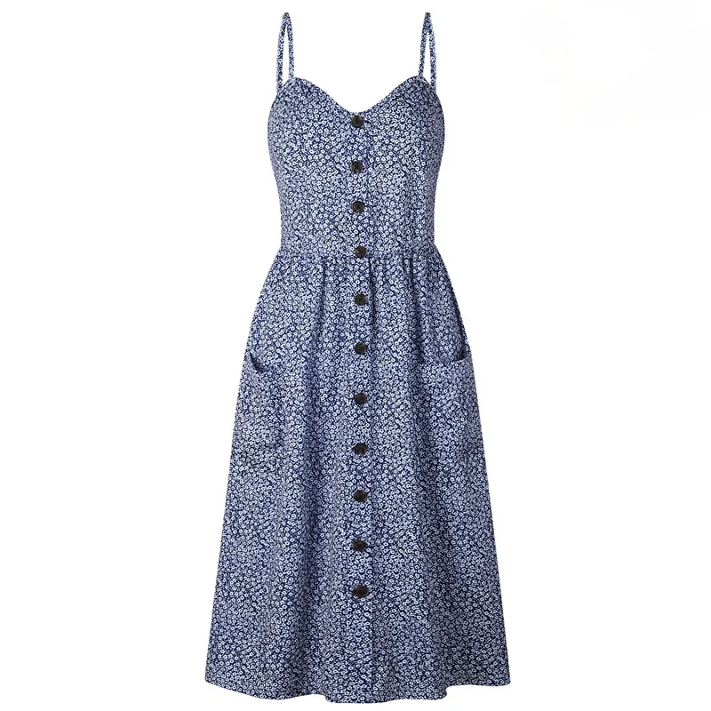 

2021 Vintage Women Summer Dress Bohemian Floral Tunic Beach Dress Female Off Shoulder Backless Holiday Strap Sundress Vestido