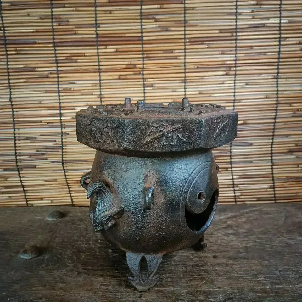 Тёмный баксиань тайцзи Багуа угольный теплый чай tielao QI