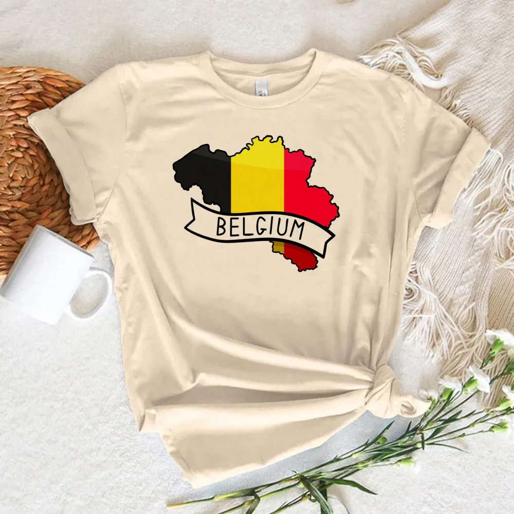 Футболка женская в стиле Харадзюку Бельгийская одежда аниме y2k