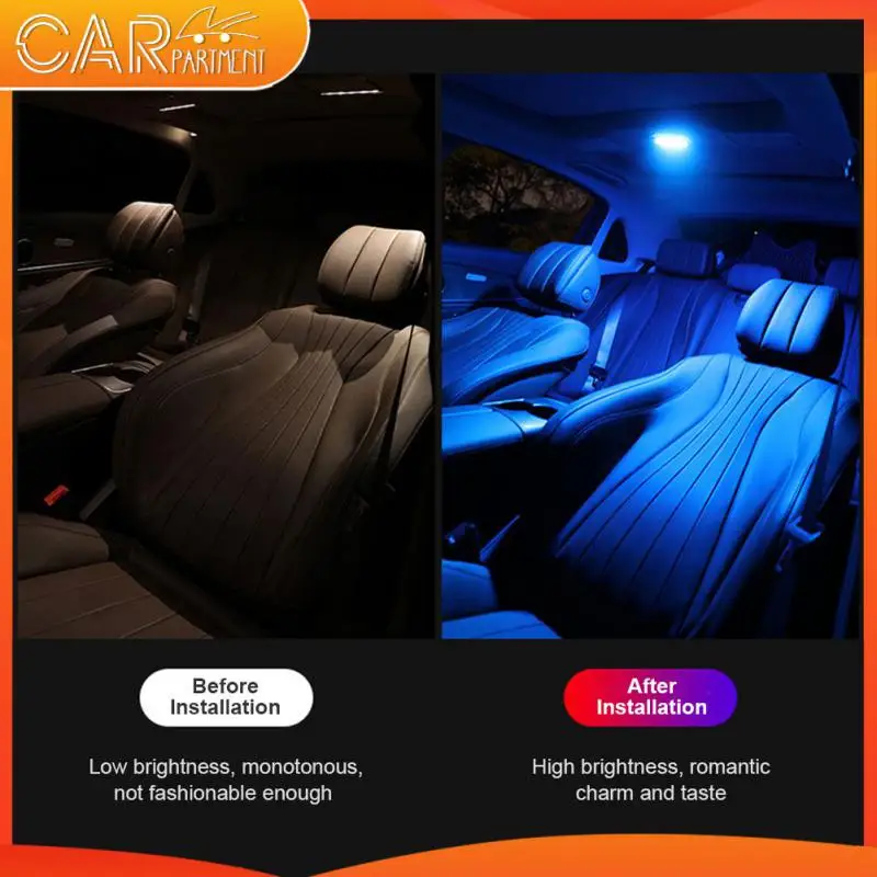 

Portable Rechargeable Led Lighting 18 Leds Night Ligh Interior Reading Lamps 18 Leds Night Light Durable Universal Smart Touch