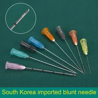 blunt needle needle tips 21g22g23g25g27g30g plain ends notched endo needle tip syringe 50pcs