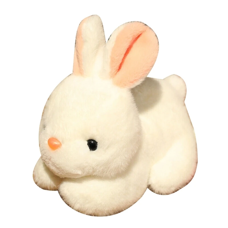 

6Colors 10in 8in Cute Bunny Stuffed Animal Dolls Kids Soft Plush Rabbit Toys Birthday Gifts for Boys Girls New Year Party Favors
