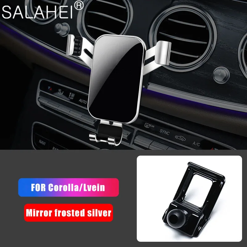 

Hot Selling Cell Phone Stand Car Phone Holder Air Vent Mobile Phone Holder For Toyota Callora Levin 19 Auto Styling Accessories