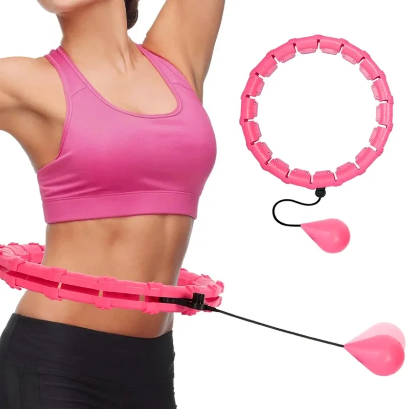 

Adjustable Sport Hoops Waist Circle Fitness Smart Hoola Hoop Weight Loss Massage Hoops Thin Waist Hula Hoop