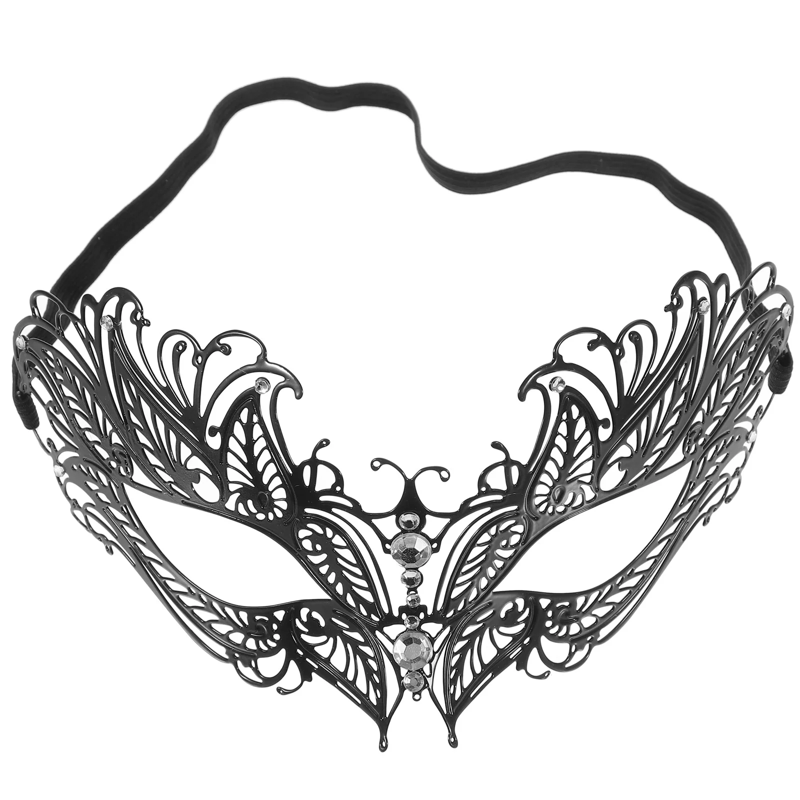 

Halloween Cosplay Mask Party Mask Half-face Mask Masquerade Metal Mask Party Mask