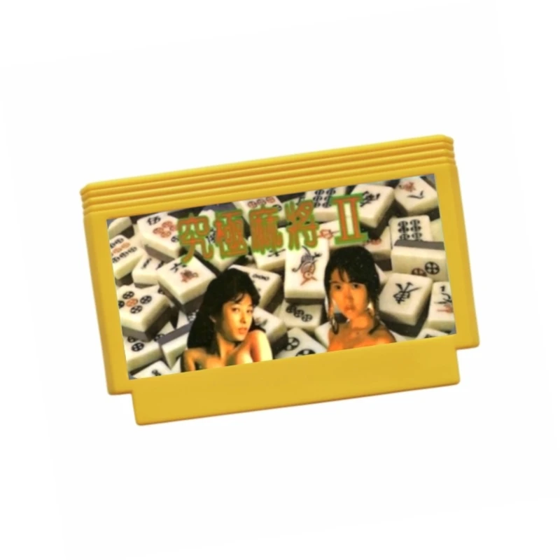 

AV Kyuukyoku Mahjong II(Adult Only) Game Cartridge for FC Console 60Pins Video Game Card