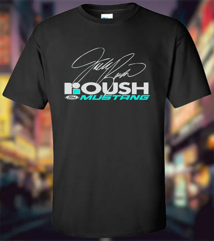 

NEW ROUSH FORD MUSTANG SIGNATURE Tee Men's Shirt Size S-3XL