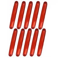 10pcs marker lamp 12 24v truck side marker lights parking lights trailer dimensions trailer lights led light for trailer
