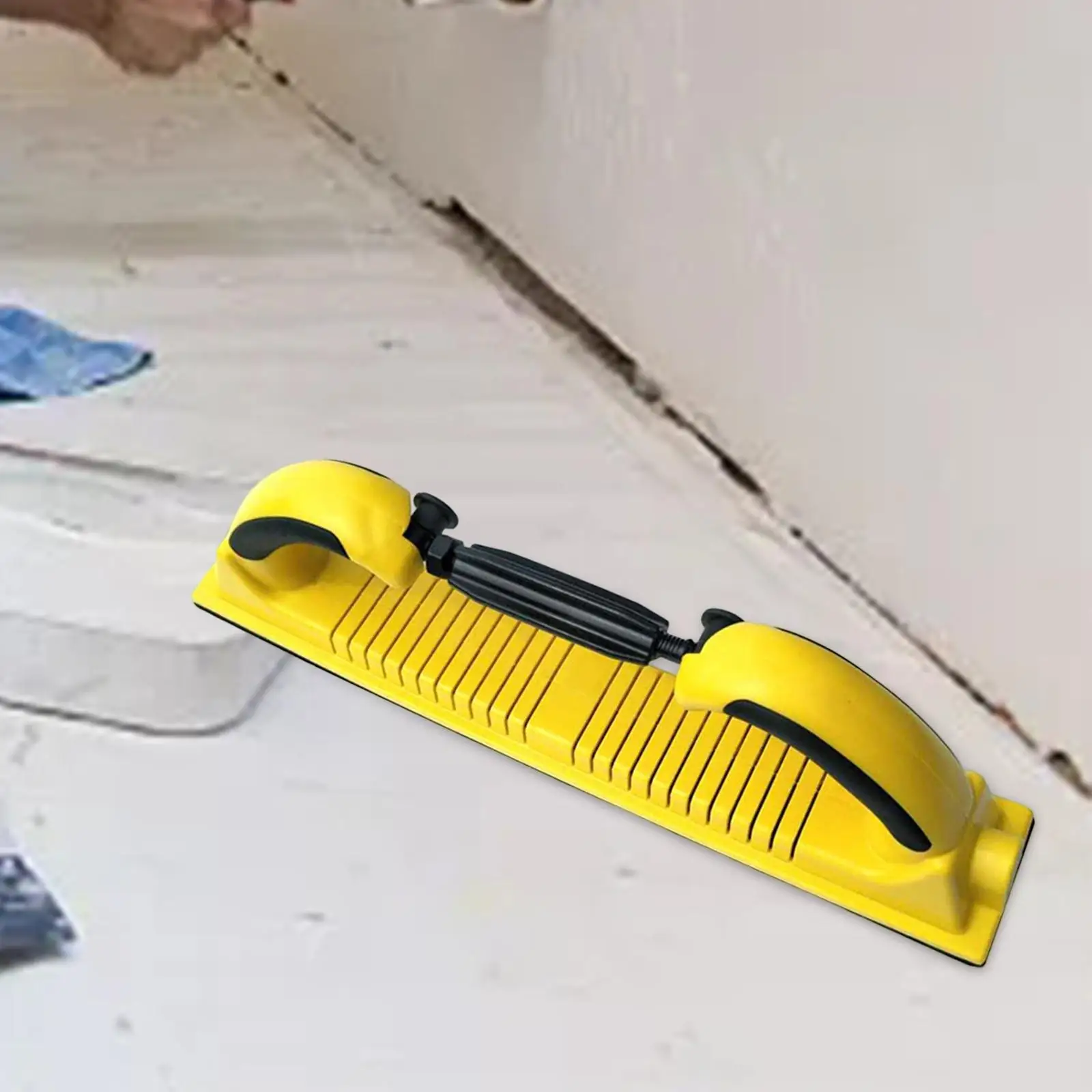 

Manual Sanding Tool with Curved Adjustment Convenient Drywall Hand Sander