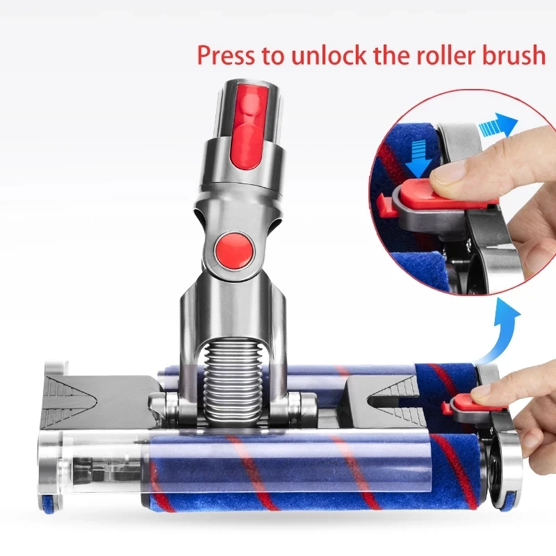 Быстросъемная электрическая напольная головка для пылесоса Dyson V7 V8 V10 V11 V15