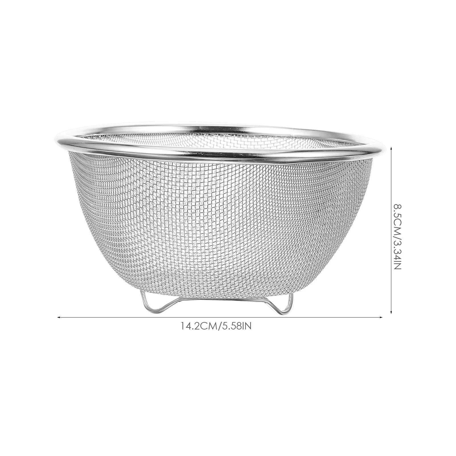 Утолщенная сталь из нержавеющей стали сливная корзина для раковины сито риса