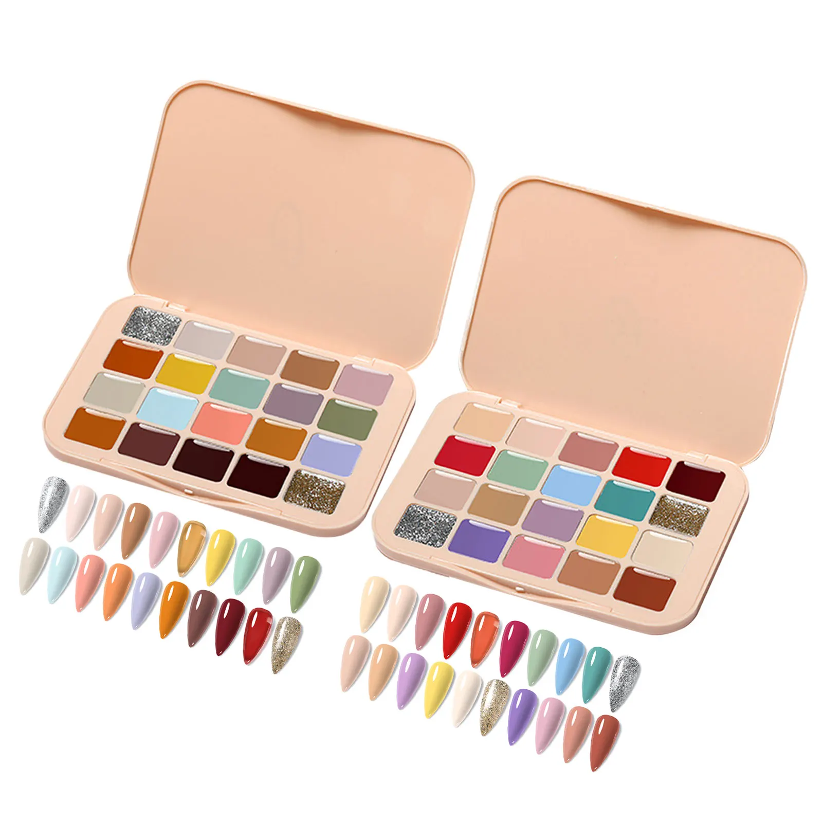 

Палетка гель-лаков для ногтей, 20 цветов