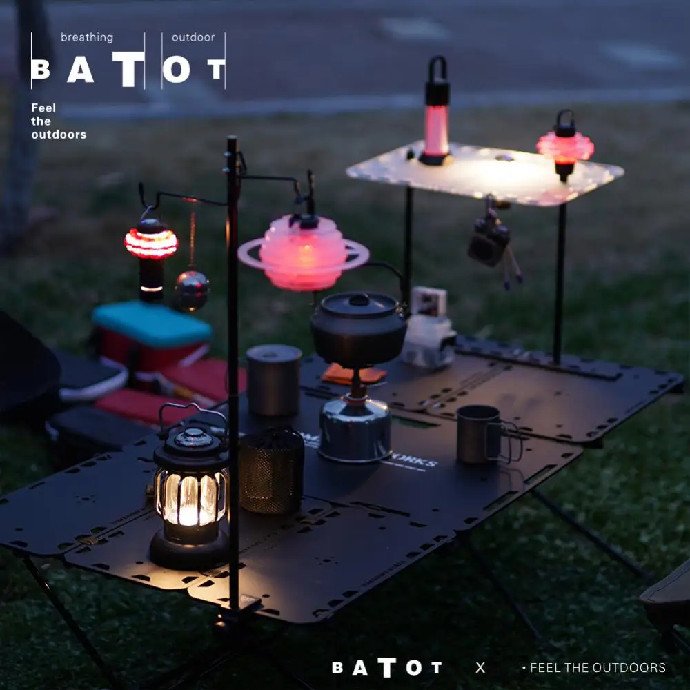 

Уличное освещение BATOT серии BO, фонари для кемпинга, аварийный мини портативный светодиодный фонарь с USB-зарядкой, модный фонарь, уличные инст...