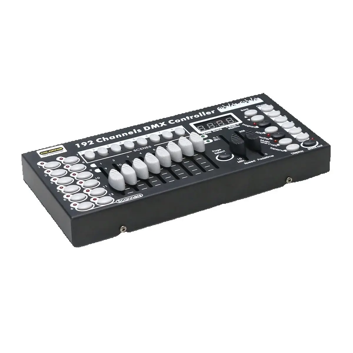 

НОВЫЙ 192-канальный DMX-контроллер DJ-оборудование сценическое освещение DMX512 консоль для светодиодных прожекторов с подвижной головкой Par музыкальный свет