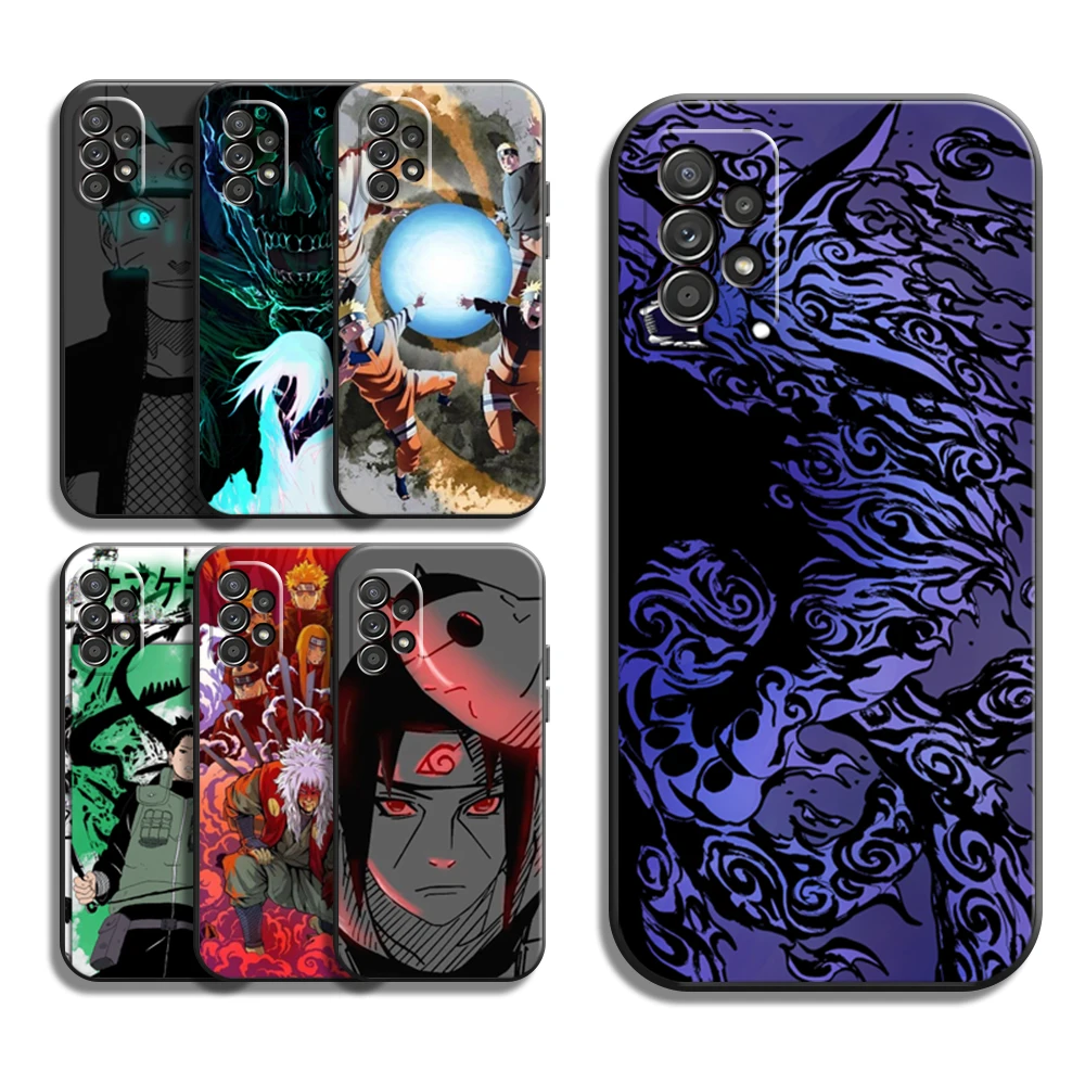 

Naruto Japanese Anime Phone Cases For Samsung A31 A32 A51 A71 A52 A72 4G 5G A11 A21S A20 A22 4G Back Cover Carcasa Soft TPU