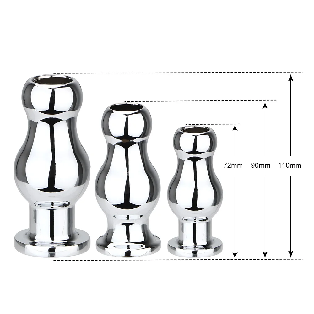 Полая Анальная Пробка Секс-Игрушки Для Женщин Мужчин Гей Анальный Расширитель