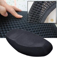 motorcycle anti slip 3d mesh fabric seat cover breathable waterproof motorbike scooter seat covers cushion m xl durable