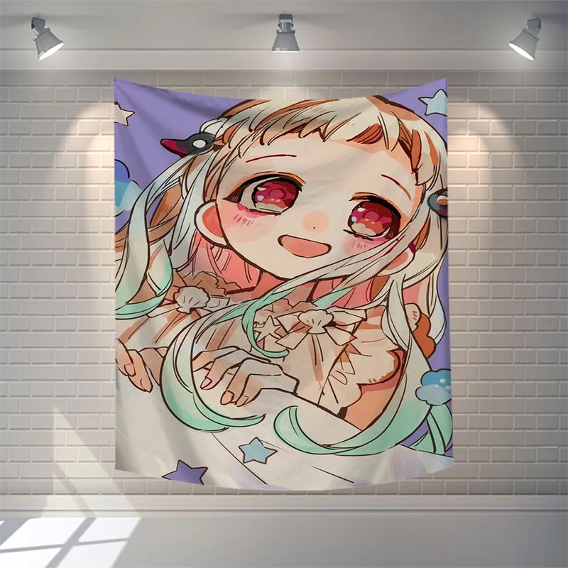 

Аниме гобелен Kawaii декор комнаты эстетическое украшение спальни аксессуары милый Настенный декор Tapiz сравнению Colgar En La сравнению