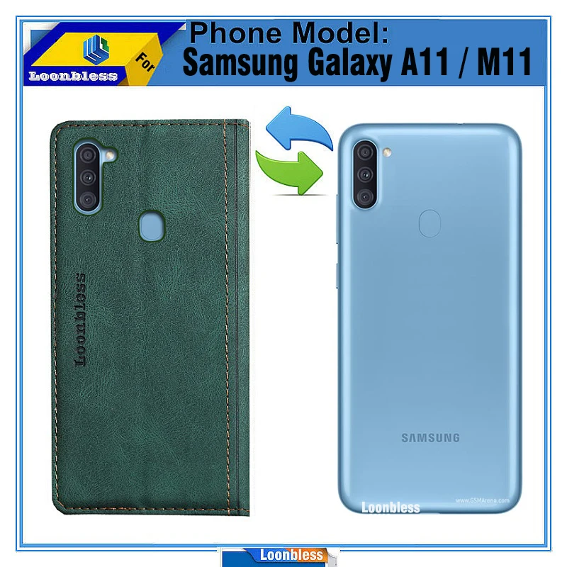 Чехол-бумажник A11 M11 для Samsung Galaxy чехол телефона Etui SamsungA11