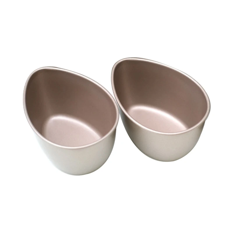 

2 Pcs Poached Egg Cooker Carbon Steel Egg Poacher Cup Egg Poaching Cups for Stovetop, Microwave, Instant Pot, Air Dropshipping