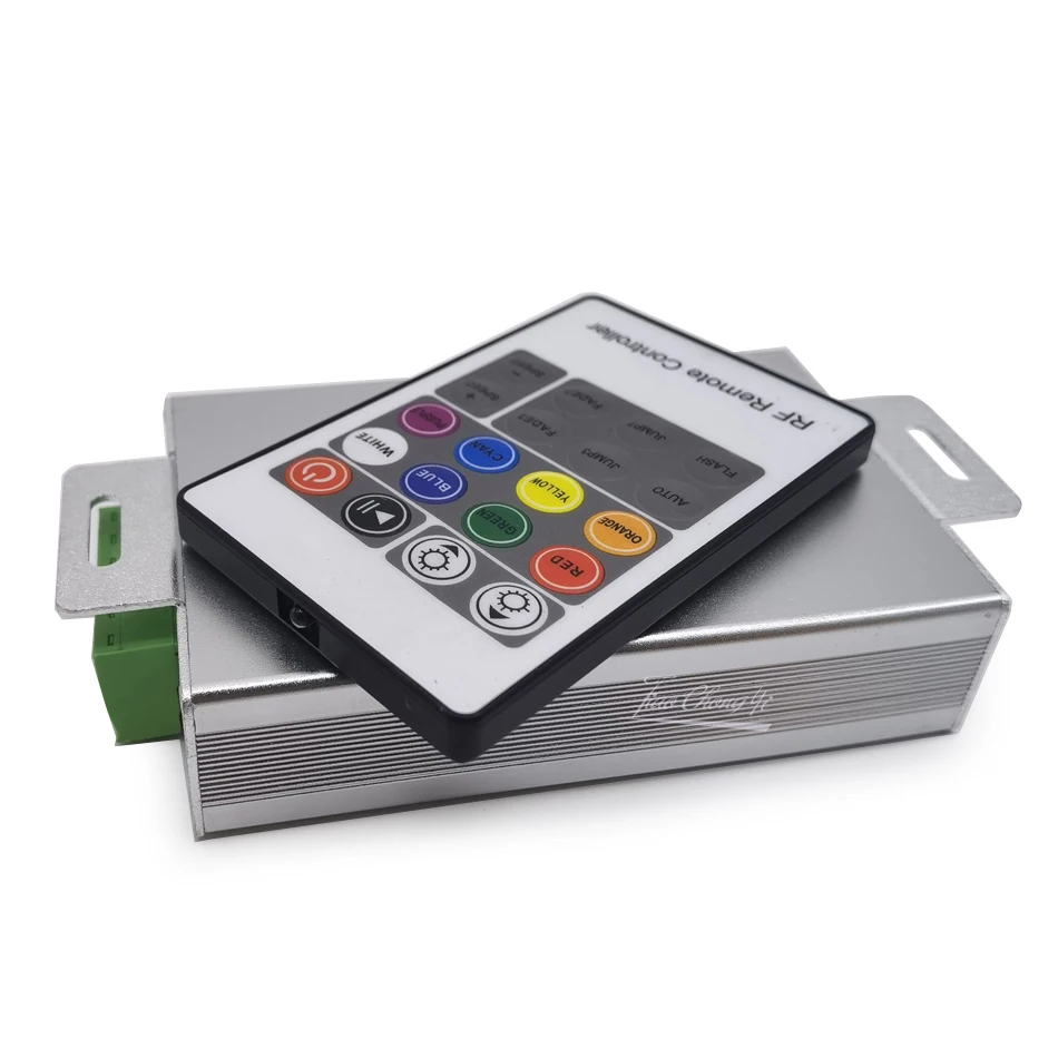 24A красный зелёный синий светодиодный беспроводной контроллер с 20-клавишным