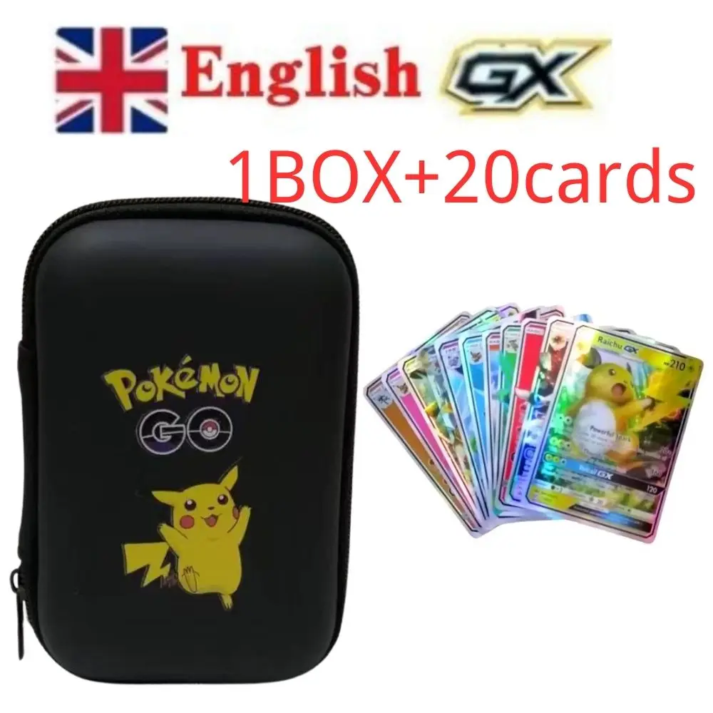 Альбом для хранения карт Pokemon Pikachu на 60 штук в жестком кейсе с отделением для наушников. Игрушка в подарок.