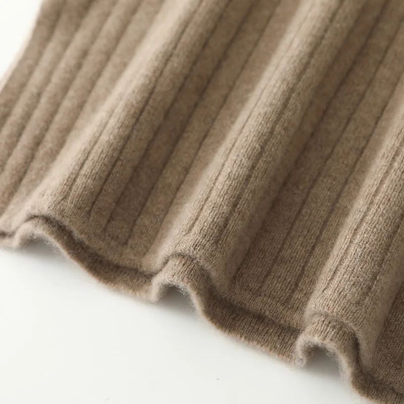 Женская трикотажная юбка из мериносовой шерсти