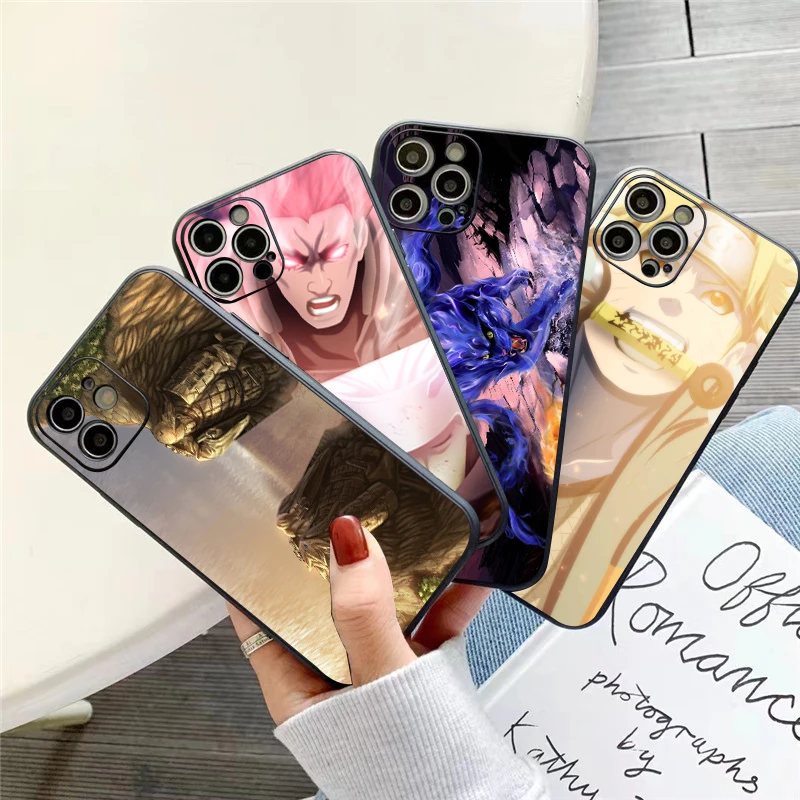 

Japan NARUTO Anime Phone Case For iPhone 11 13 12 Pro Max 12 13 Mini X XS XR MAX 5 6 6S 7 8 Plus Carcasa Soft Back Funda