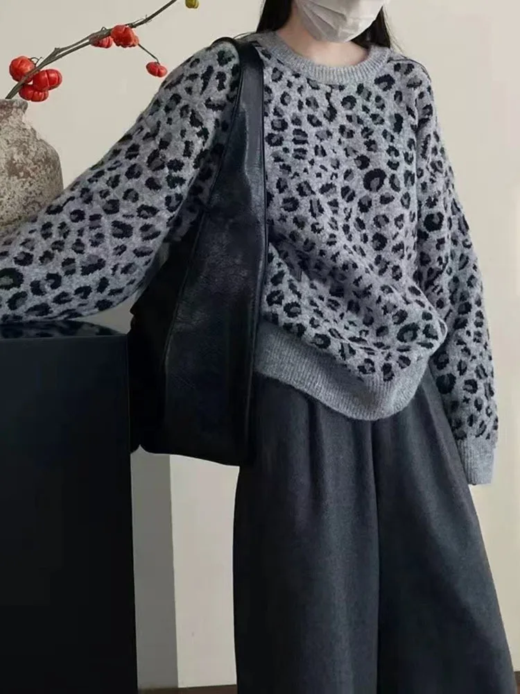 UCXQ модный повседневный трикотаж в европейском стиле универсальный свободный